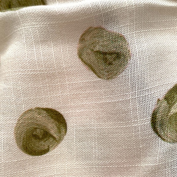 Zara Ivory, Green Polka Dot Crop Top - Picture 7 of 7